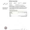 Diamond 1.01ct Earrings in 14K White Gold