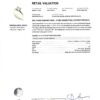 Diamond 2.12ct Ring in 18K White and Yellow Gold