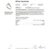 Diamond 1.08ct Ring in 18K White Gold
