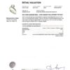Diamond 1.00ct Ring in 14K White Gold