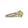 Diamond 0.10ct Ring in Yellow and White Gold