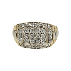Diamond 1.00ct Ring In 10K Yellow Gold