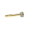 Diamond 0.18ct Ring In 18k White and Yellow Gold