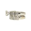 Diamond 1.00ct Duo Ring In 18K White Gold