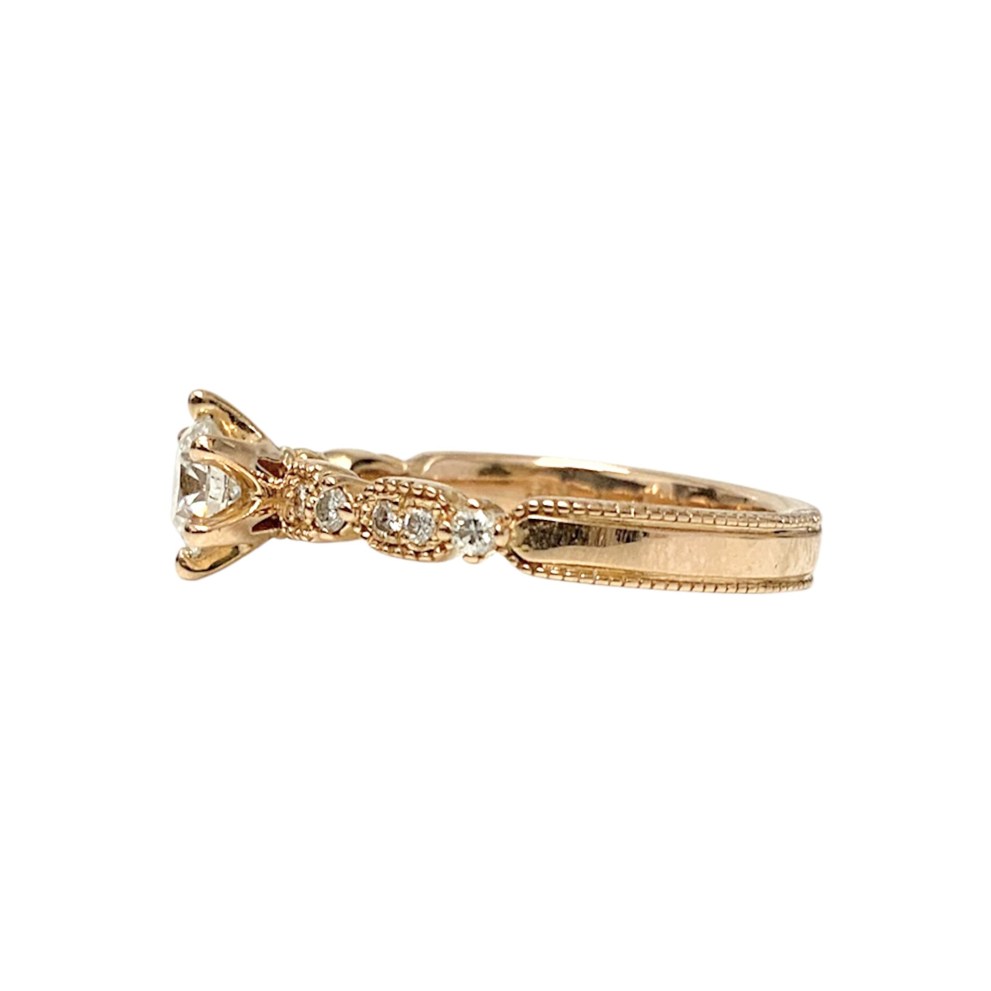 IMG_5061-Photoroom Diamond 0.69ct Ring In 18K Rose Gold