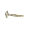 Diamond 0.92ct Ring In 14K White Gold