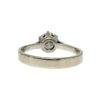 Diamond 0.58ct Ring In 18K White Gold