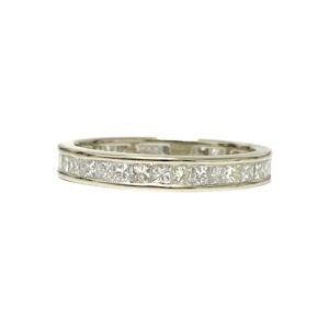 Diamond 1.00ct Ring In 18K White Gold