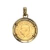 2024 Full Sovereign Diamond 0.25ct Pendant in 10K and 22K Yellow Gold 1 2024 Full Sovereign Diamond 0.25ct Pendant in 10K and 22K Yellow Gold