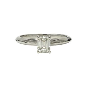Tiffany and Co Diamond 0.54ct Ring in Platinum
