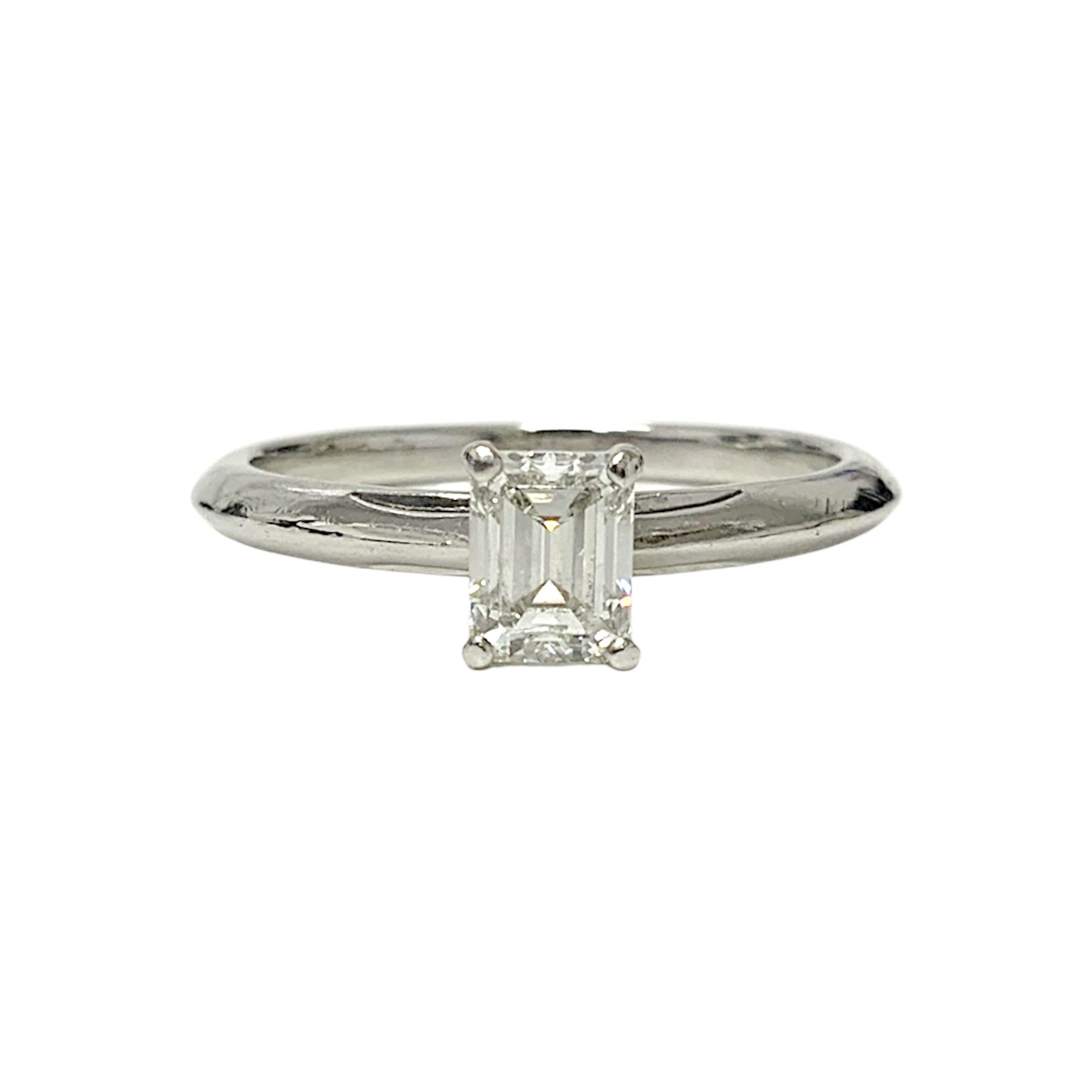 IMG_5229-Photoroom Tiffany and Co Diamond 0.54ct Ring in Platinum