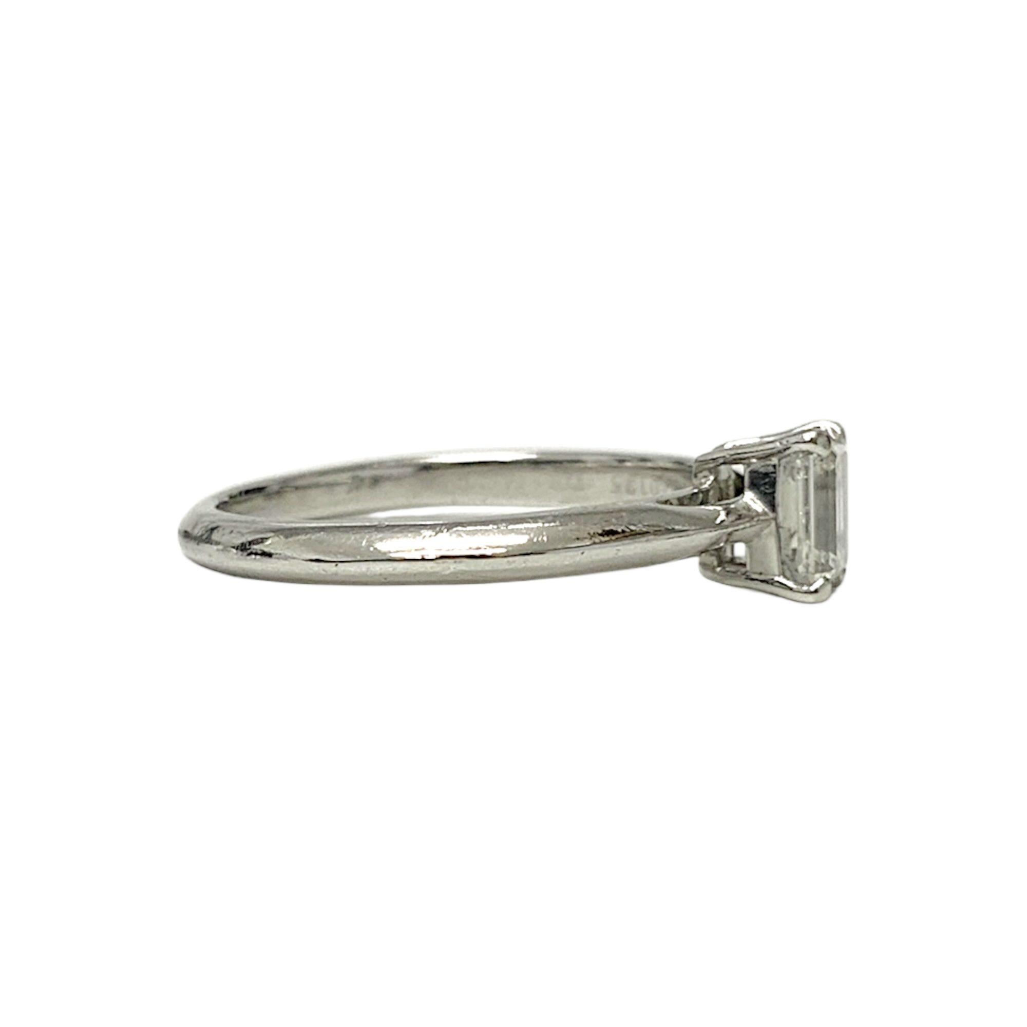 IMG_5230-Photoroom Tiffany and Co Diamond 0.54ct Ring in Platinum
