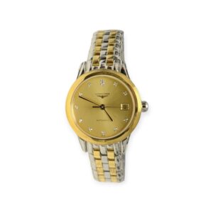 Longines Flagship Two Tone Diamond Watch