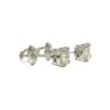 Diamond 1.01ct Earrings in 14K White Gold