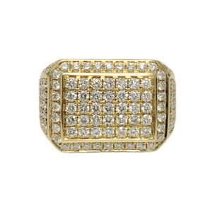 Diamond 2.95ct Ring in 14K Yellow Gold