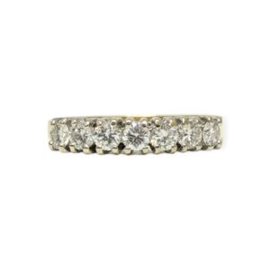 Diamond 0.50ct Ring in 18K Yellow and White Gold