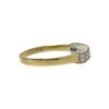 Diamond 0.50ct Ring in 18K Yellow and White Gold