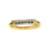 Diamond 0.50ct Ring in 18K Yellow and White Gold