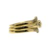Diamond 0.10ct Trio Ring In 9K Yellow Gold