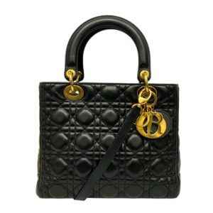 Shop 6 Dior Quilted Lambskin Medium Lady Dior Bag