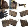 Louis Vuitton Damier Ebene Key Cles Pouch 8 Louis Vuitton Damier Ebene Key Cles Pouch