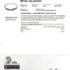 18cm Diamond 0.77ct Bangle in 16K White Gold
