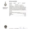 Diamond 2.65ct Pendant in 15K Yellow and White Gold