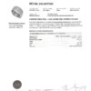 Diamond 4.00ct Ring in 18K White Gold