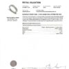 Diamond 1.70ct Ring in 18K White Gold