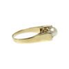 Pearl and Diamond 0.20ct Ring in 14K Yellow Gold