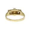 Pearl and Diamond 0.20ct Ring in 14K Yellow Gold