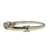 18cm Diamond 0.77ct Bangle in 16K White Gold