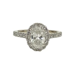 Diamond 1.38ct Ring in 14K White Gold