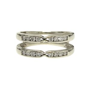 Diamond 0.25ct Ring in 10K White Gold