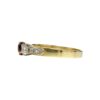 Quartz and Diamond 0.30ct Ring in 18K Yellow and White Gold