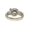 Pearl and Diamond 0.05ct Ring in 18K White Gold