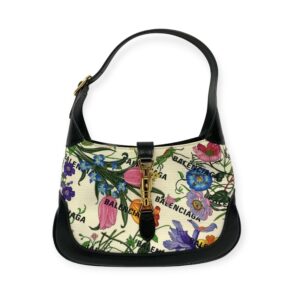 Gucci x Balenciaga Flora Jackie 1961 Small Shoulder Bag