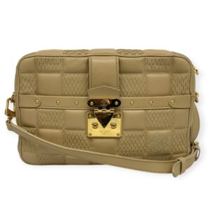 Louis Vuitton Damier Quilt Troca MM Crossbody Bag
