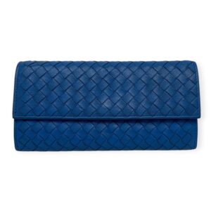 Bottega Veneta Intrecciato Continental Flap Wallet