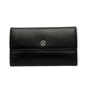 Chanel Coco Button Long Flap Wallet