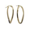 Earrings in 10K Yellow and White Gold