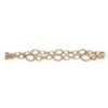 18.5cm Diamond 0.50ct Bracelet in 10K Yellow and Rose Gold