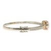 17cm Diamond 1.50ct Bangle in 16K Rose and White Gold