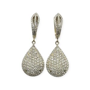 Diamond 1.00ct Earrings in 16K White Gold