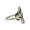 Quartz and Diamond 0.15ct Ring in 14K White Gold 1 Quartz and Diamond 0.15ct Ring in 14K White Gold