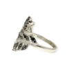Quartz and Diamond 0.15ct Ring in 14K White Gold 2 Quartz and Diamond 0.15ct Ring in 14K White Gold