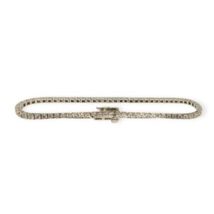 17cm Diamond 1.88ct Bracelet in 10K White Gold