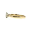 Diamond 1.00ct Ring in 18K Yellow and White Gold