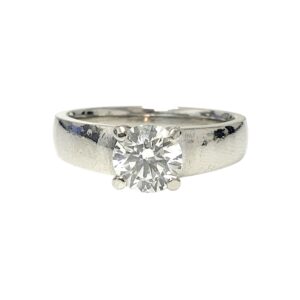 Diamond 0.86ct Ring in Platinum