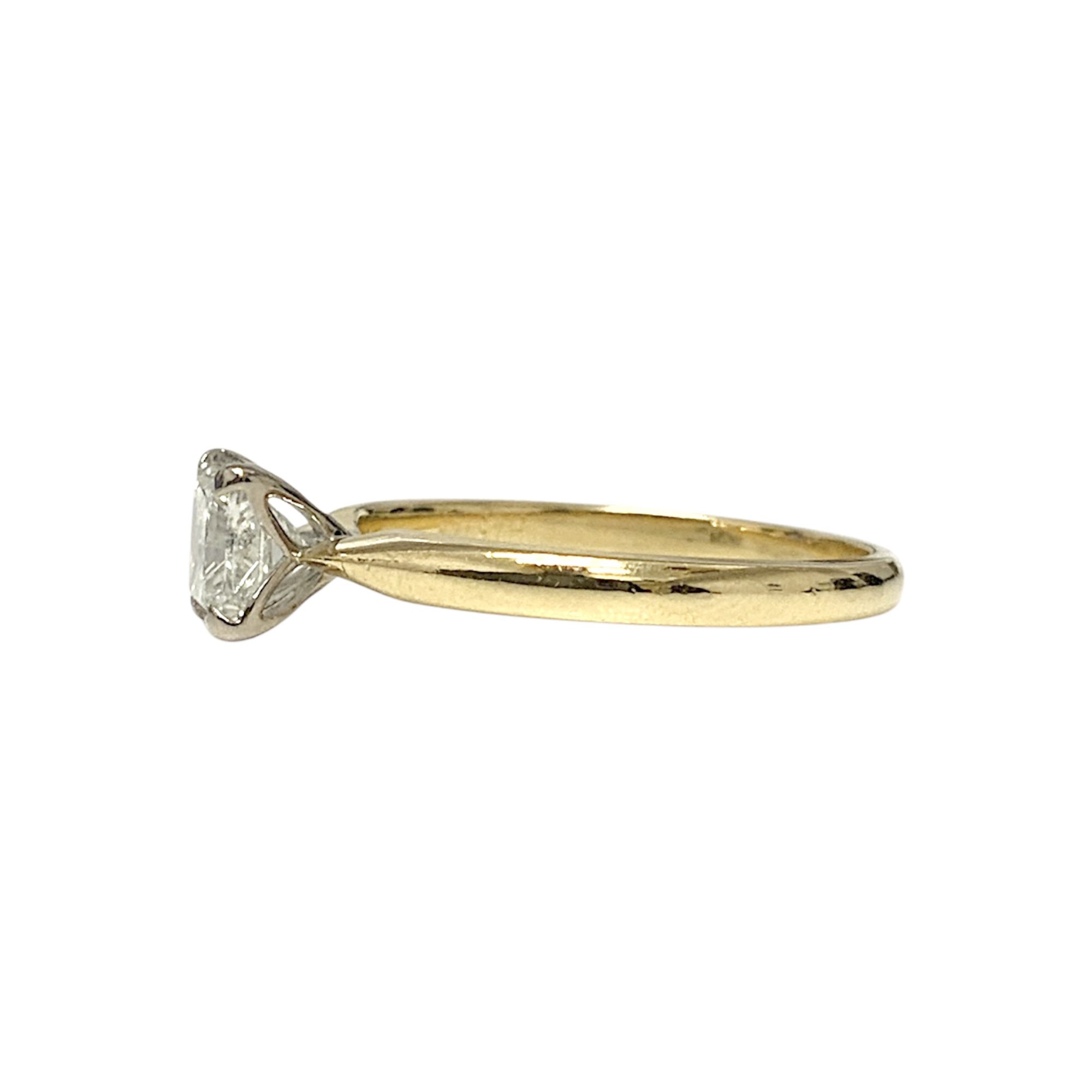IMG_7050-Photoroom Diamond 0.70ct Ring in 18K Yellow and White Gold